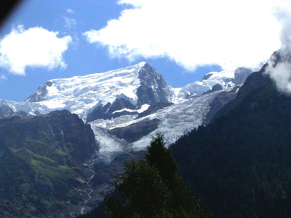 Mont Blanc- the border
