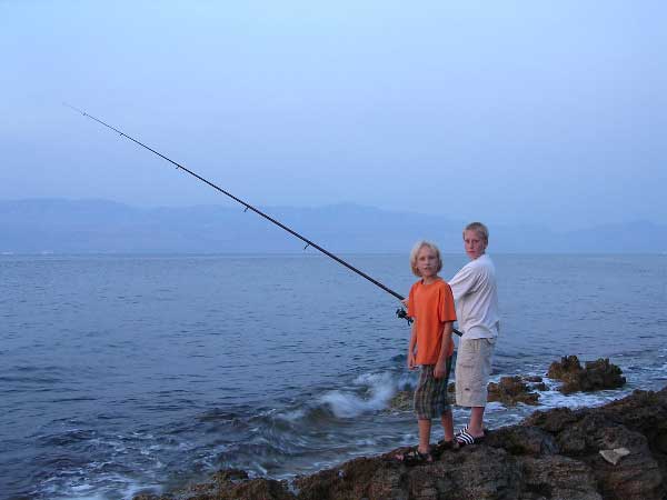 fishing practice