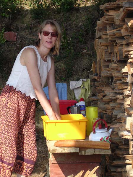 our kitchen/bathroom