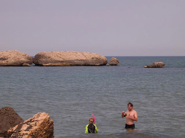 snorkelling