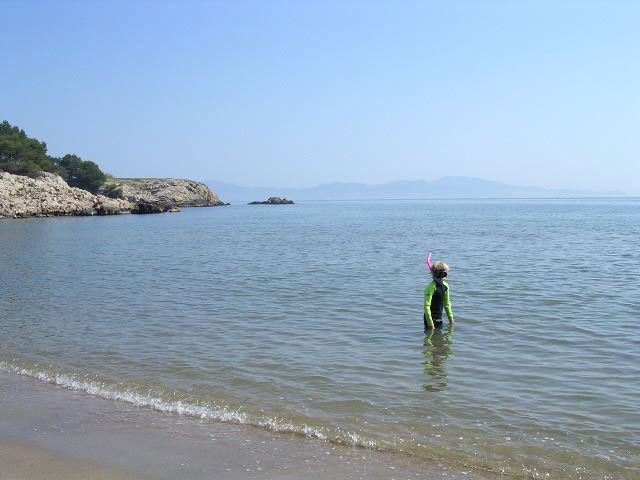 snorkelling